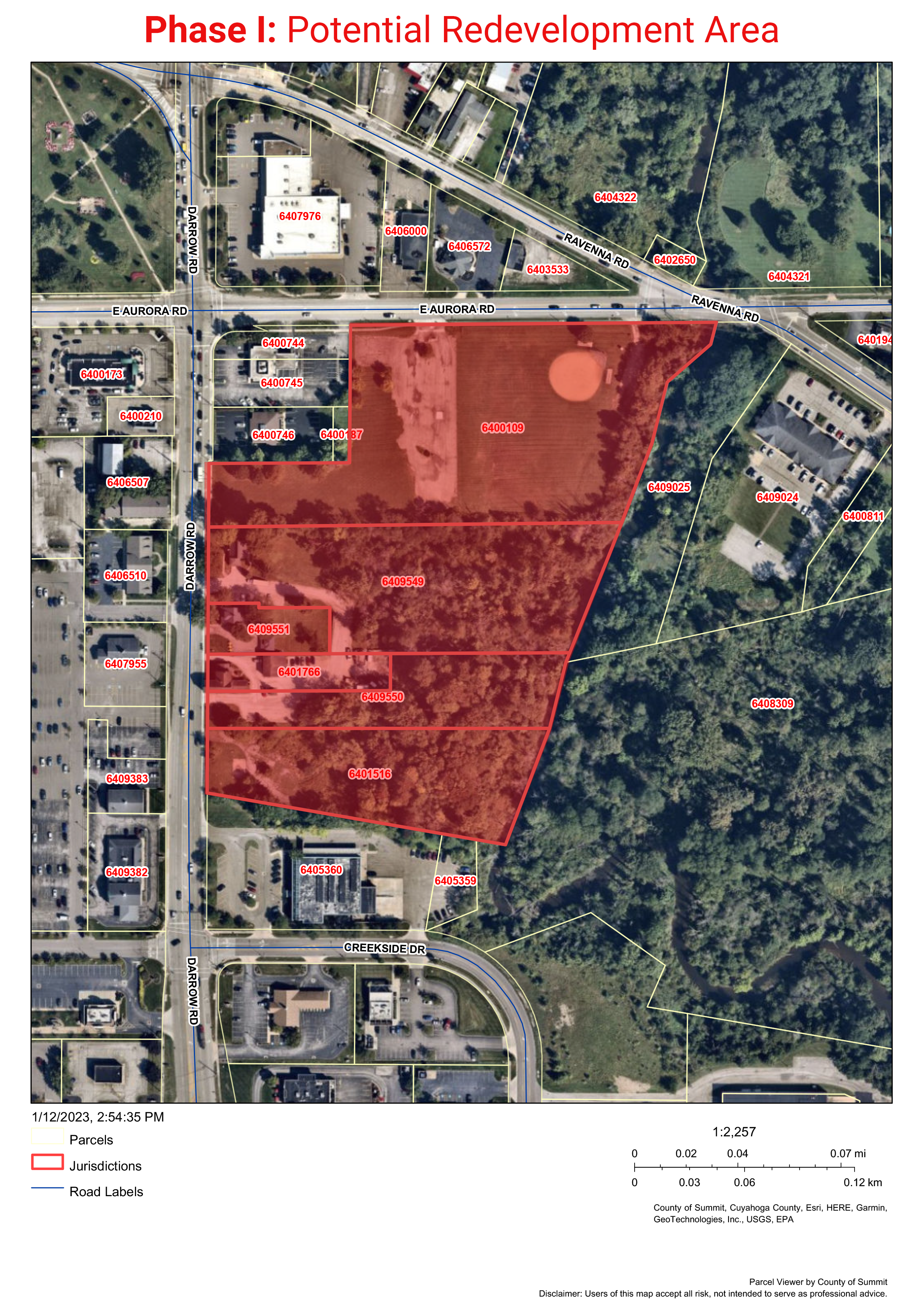 Phase 1: Potential Redevelopment Area